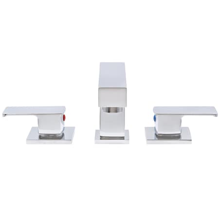 Novatto JAX Widespread 2-Handle Lavatory Faucet in Chrome NBF-127CH